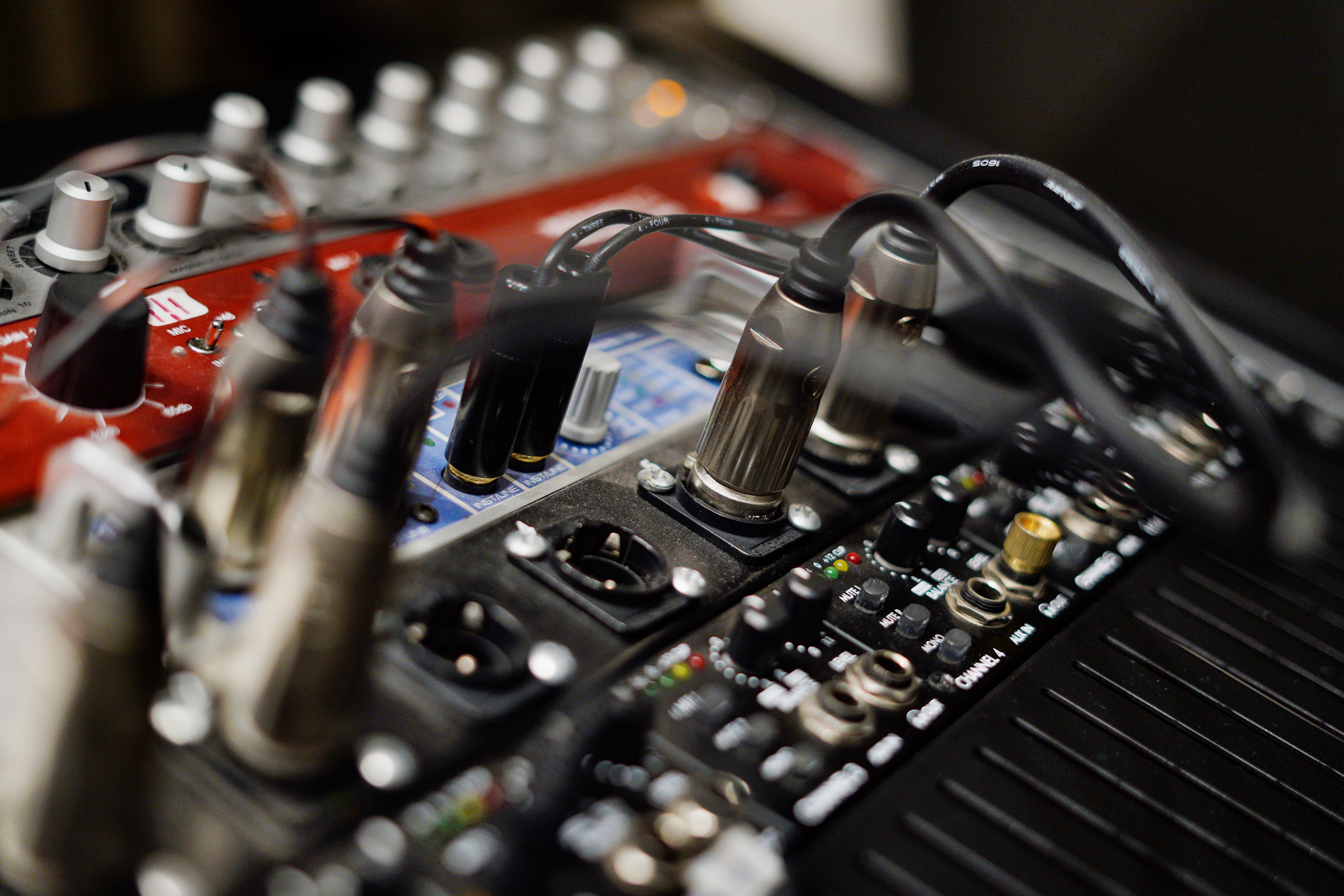 PA system at Ku Studio